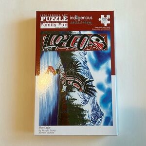 🇨🇦 BNIB Sealed Richard Shorty Authentic Indigenous Art 500 pc Puzzle Canadian